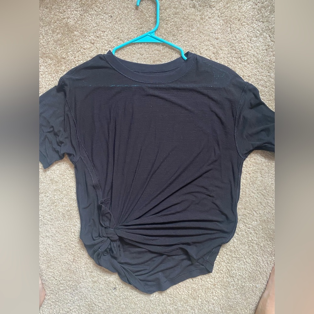 LULULEMON TIE WORKOUT TSHIRT